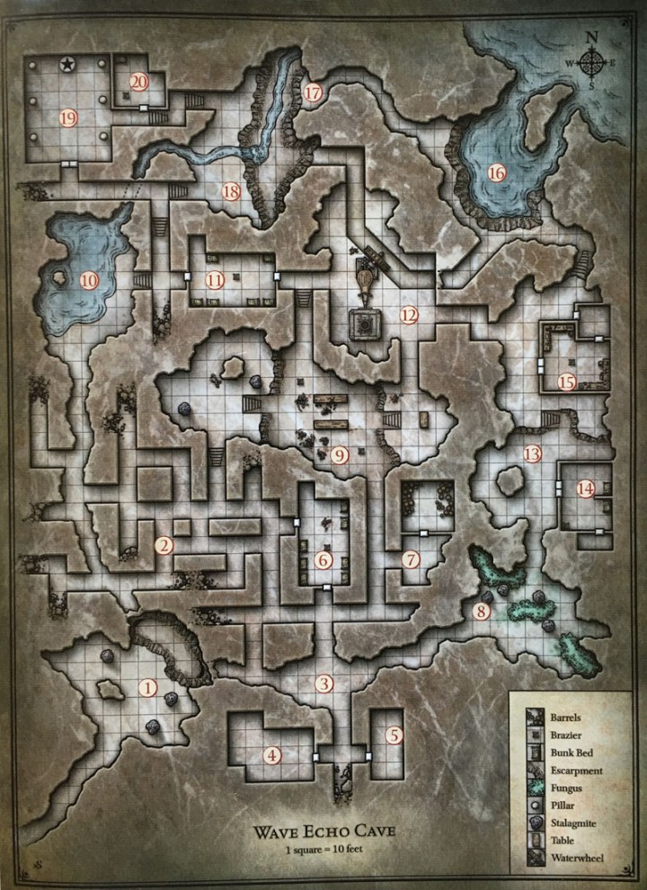 Phandelver Map Wave Echo Cave DM