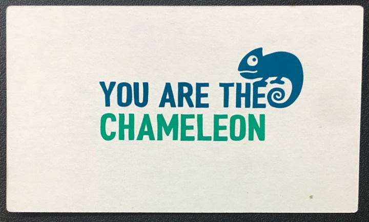 Chameleon Card
