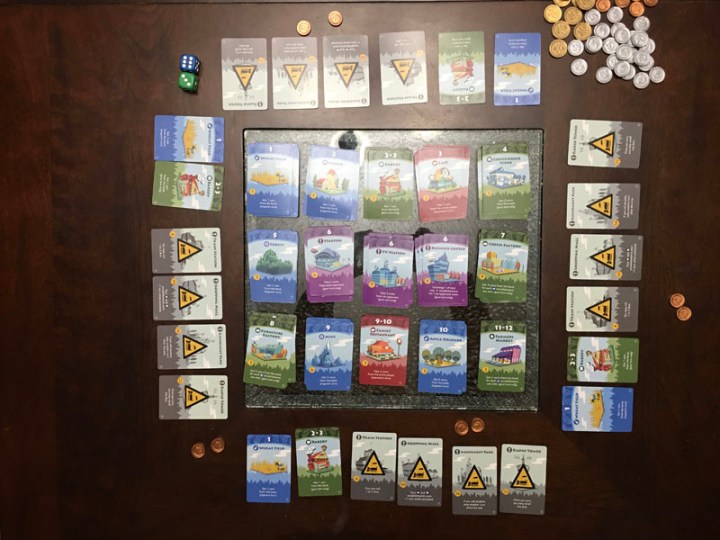 Machi Koro setup