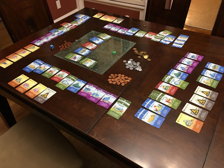 Machi Koro table