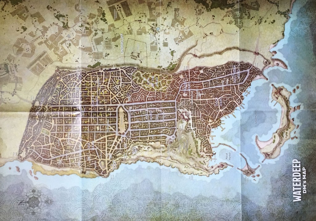 Waterdeep Grid Map How to Run a Fantasy City – Game Night Blog