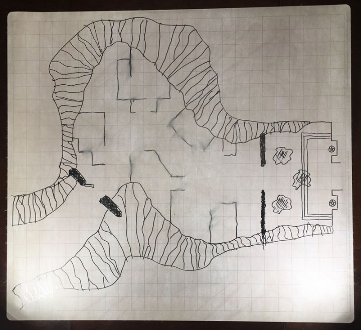 Icespire excavation Map
