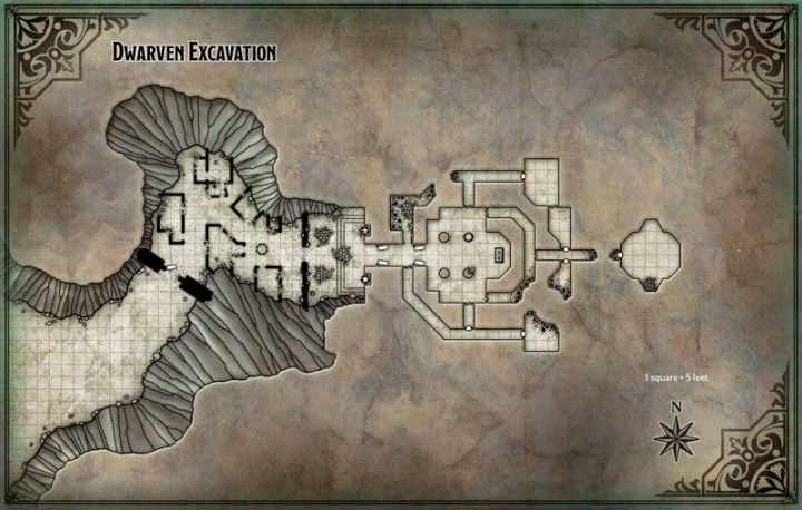 Map Dwarf Excavation PC