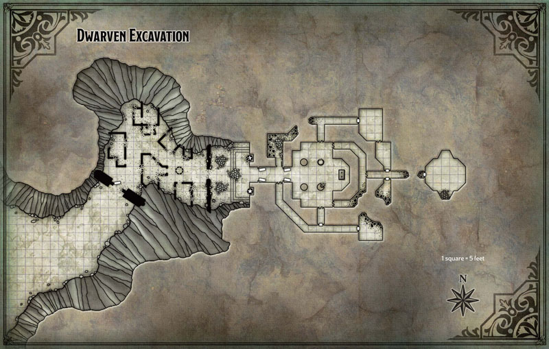 Map Dwarf Excavation PC