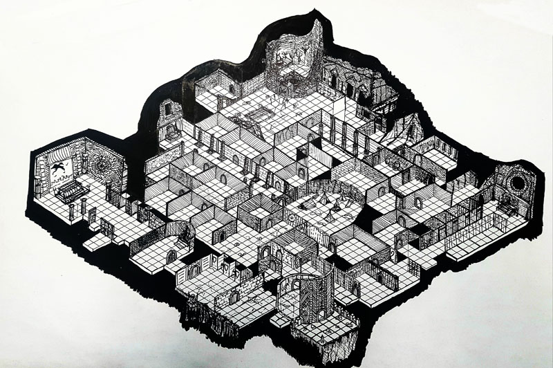 Sunless Citadel isometric