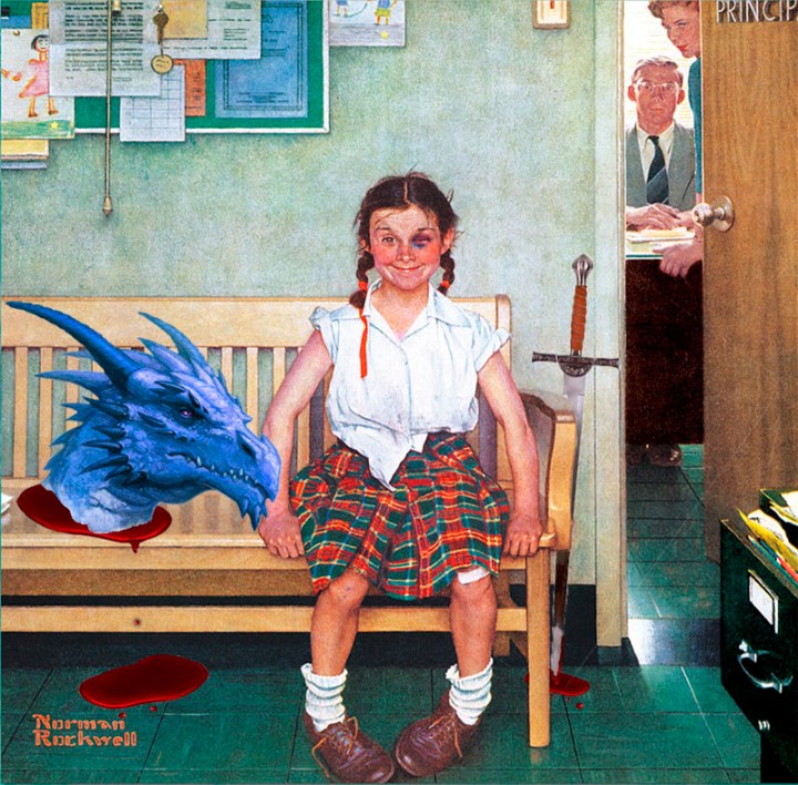 Rockwell Shiner dragon