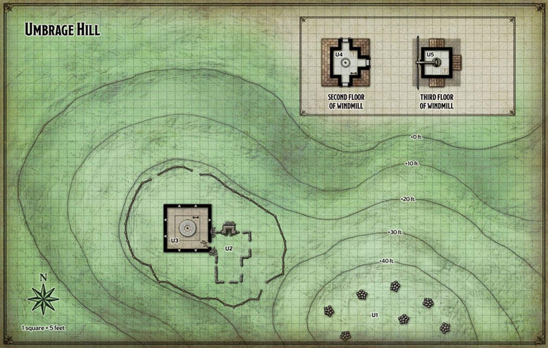 Ice Map Umbrage Hill DM