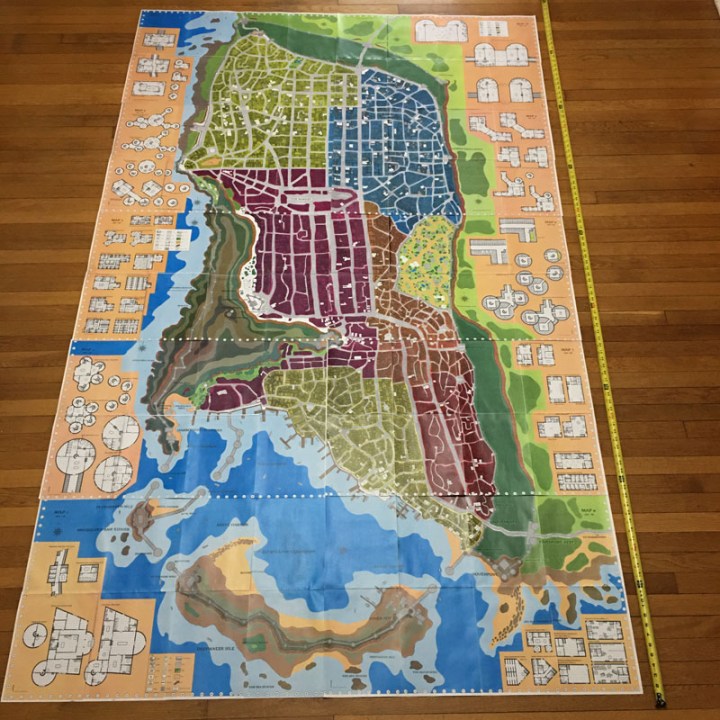 Waterdeep city system map