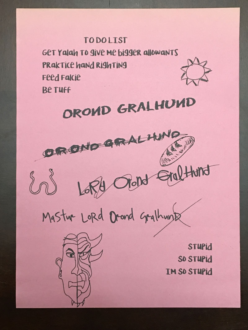 Gralhund Handout 2
