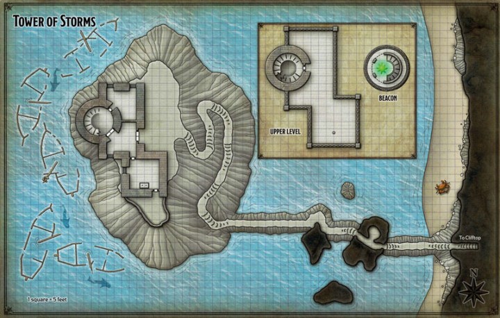 Ice Map Tower Storms PC