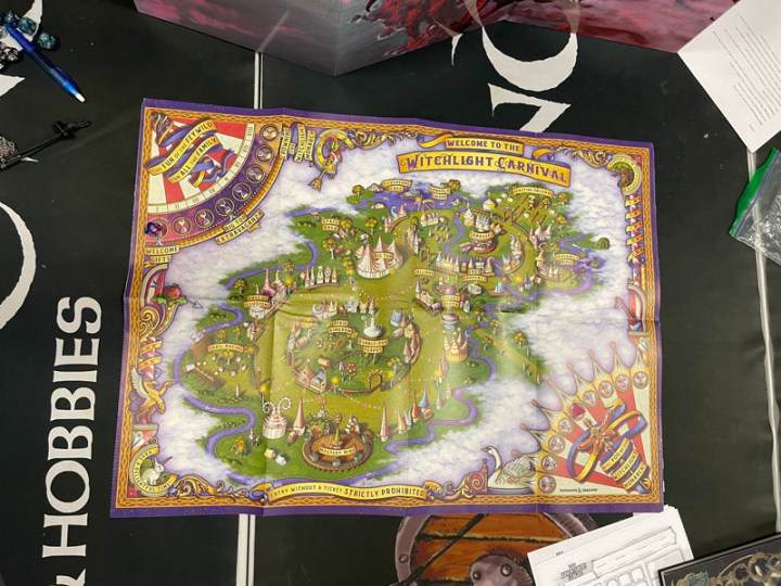 Carnival Table Map