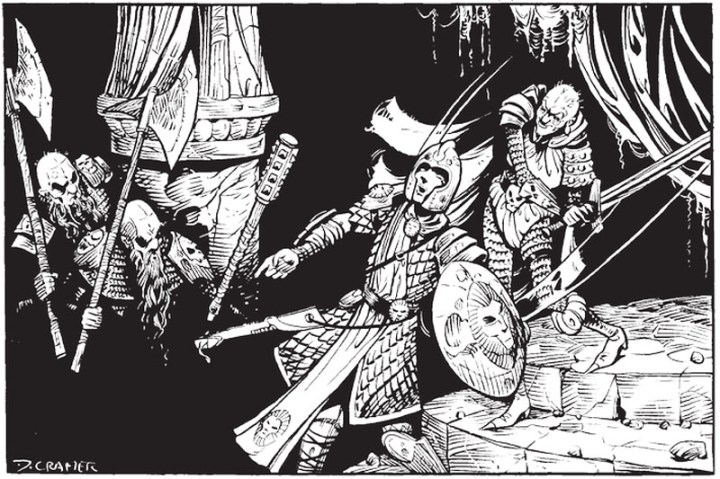 Forge Fury 3e bw Duergar