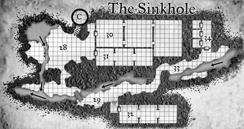 Forge Fury map 3e Sinkhole DM