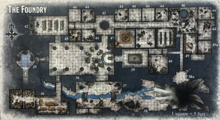 Forge Fury map 5e Foundry DM