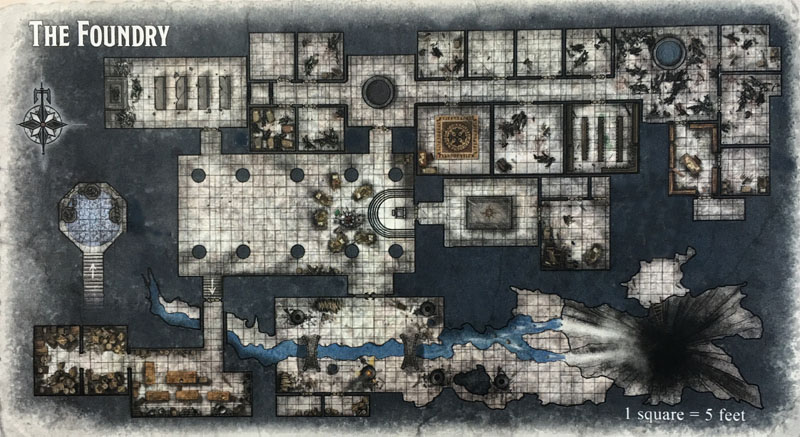 Forge Fury map 5e Foundry PC