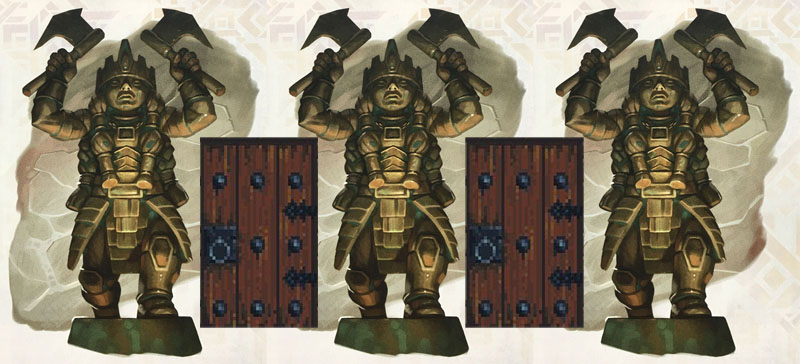 Forge Fury 5e Statues with doors