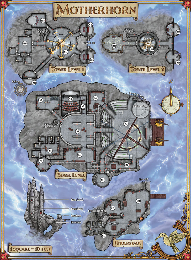 Map Motherhorn DM Map