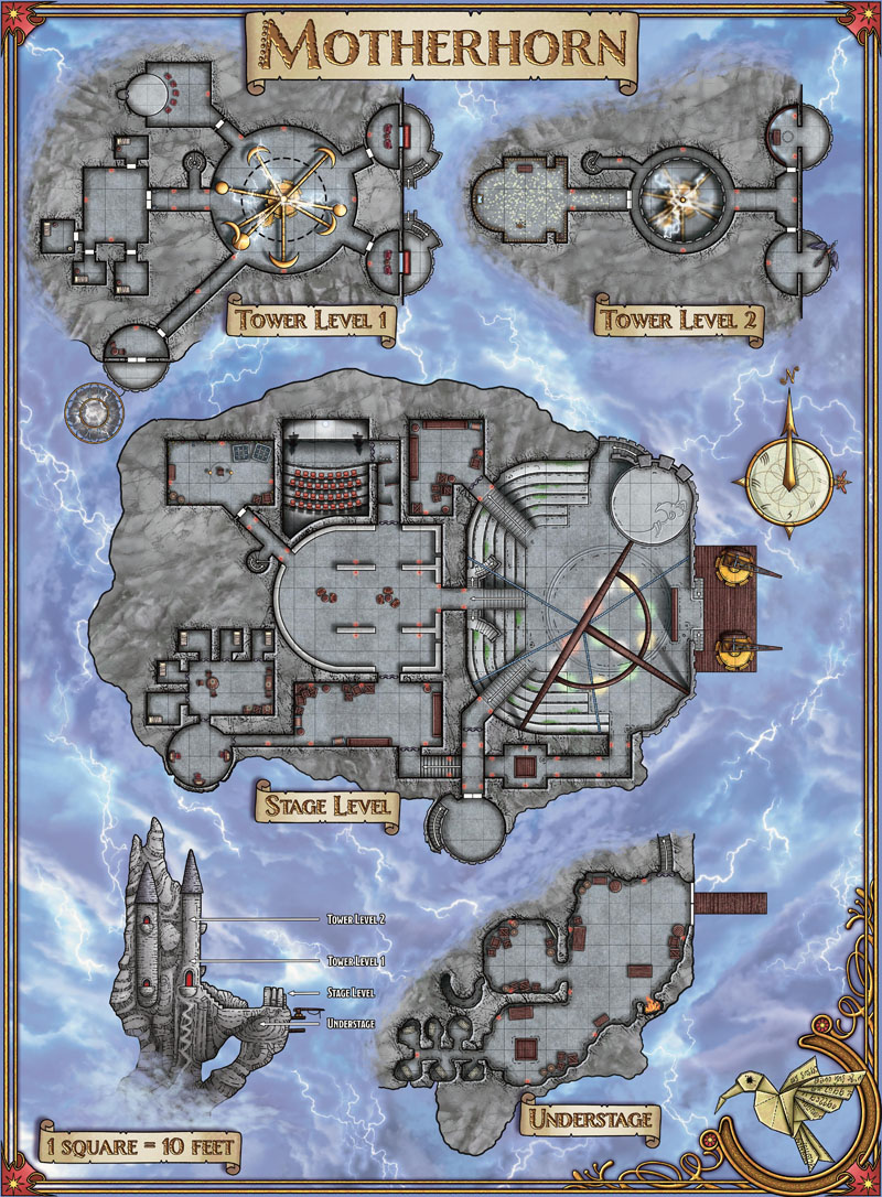 Map Motherhorn PC Map