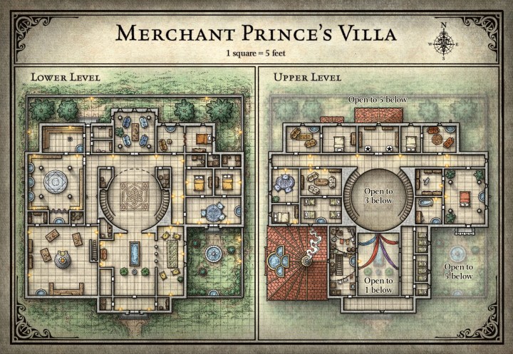 ToA Merchant Villa PC map