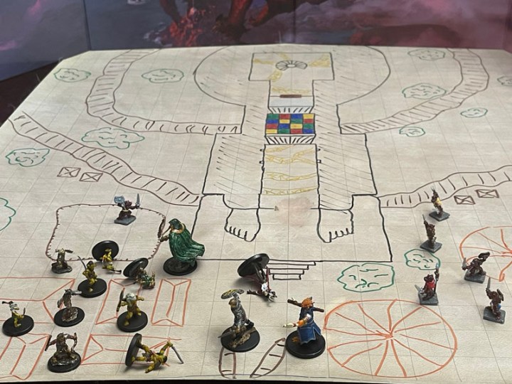 ToA Crocodile Man goblin battle