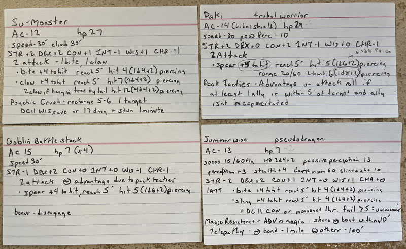 ToA Mezro battle cards