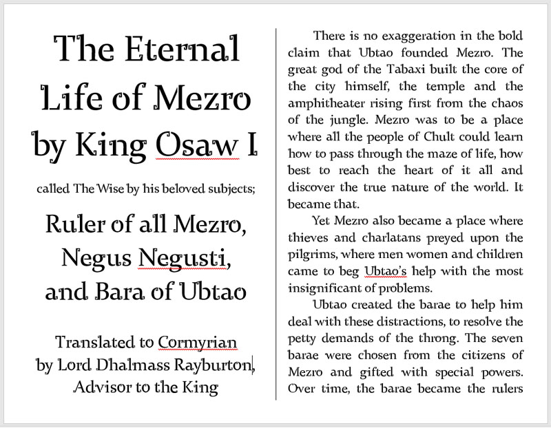 ToA Eternal Life of Mezro