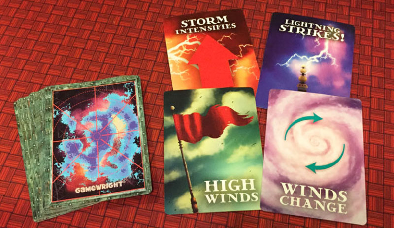 Forbidden Sky storm cards