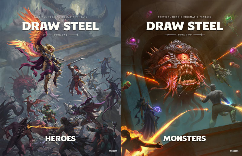 MCDM Draw Steel core books