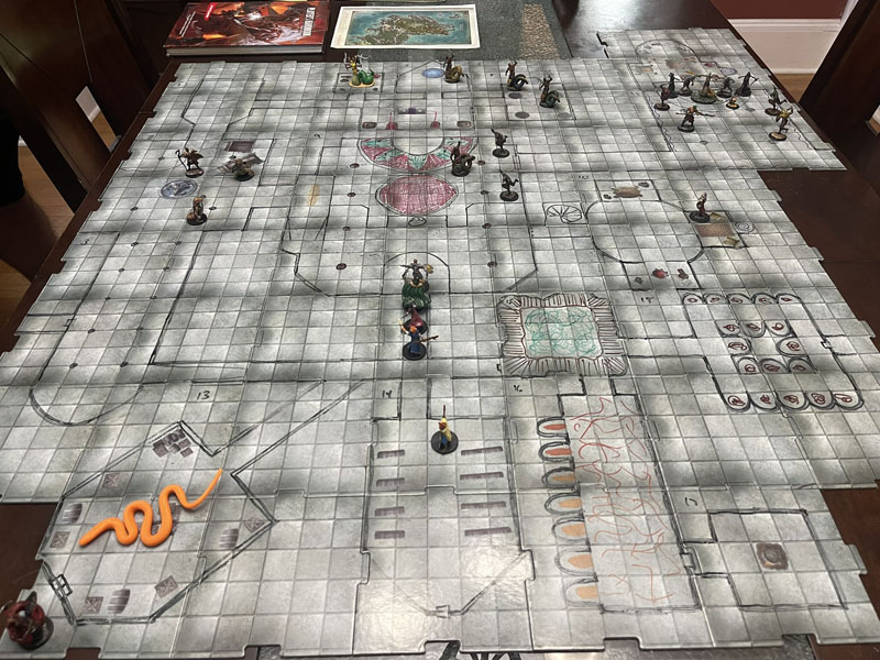 ToA Fane Battle Map minis