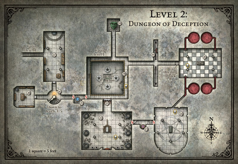 ToA Tomb Level 2 DM map