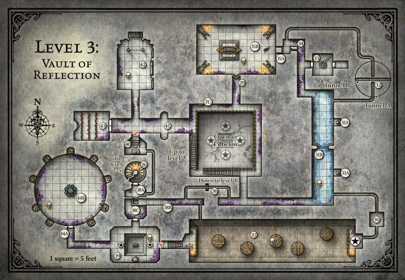 ToA Tomb Level 3 DM map