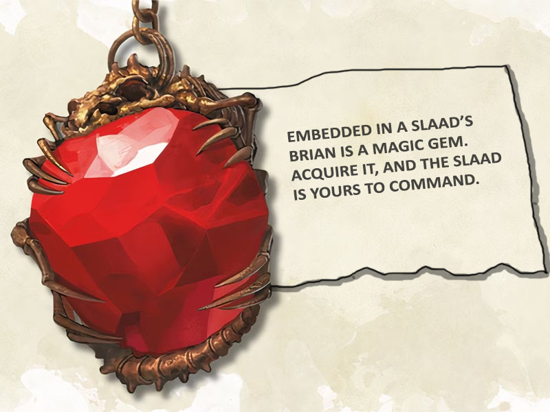 Slaad Control Gem