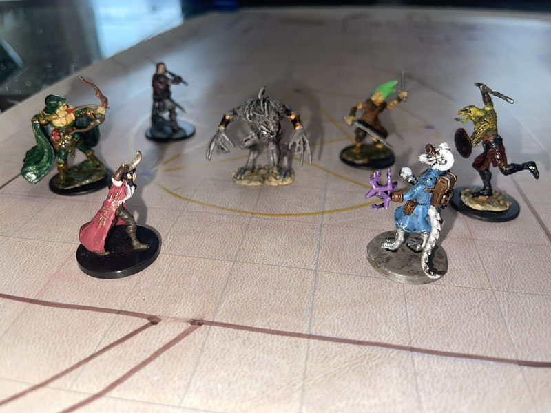 ToA Slaad Fight