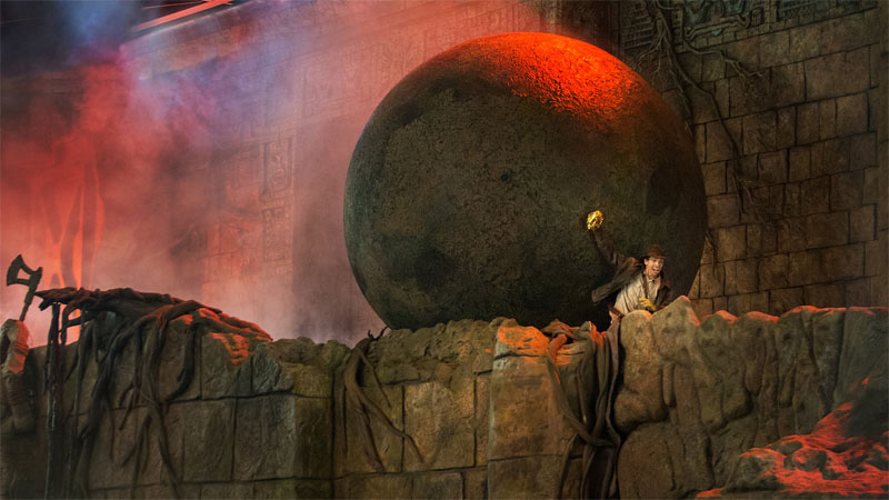 Indiana Jones Spectacular Boulder